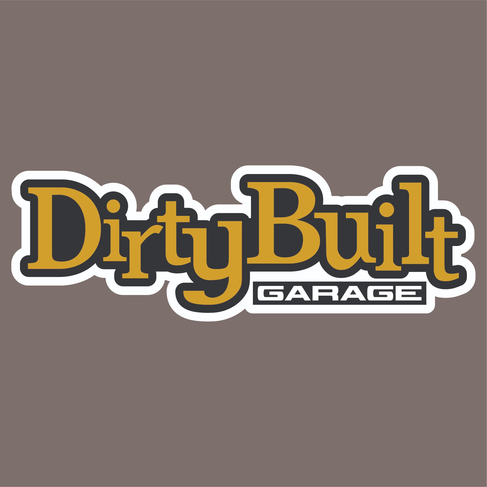 Dirty Built Stickers – R Squared Specialties