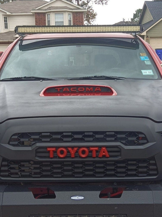 R Squared Specialties Hood Scoop Letters for 2nd Gen Tacoma