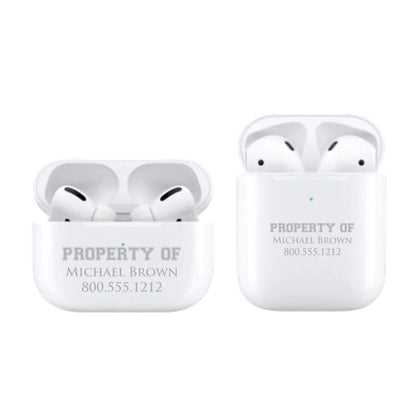 R Squared Specialties Service Apple Airpod Case Laser Engraving
